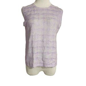 Etcetera Large Top Blouse Sleeveless Shirt Tank